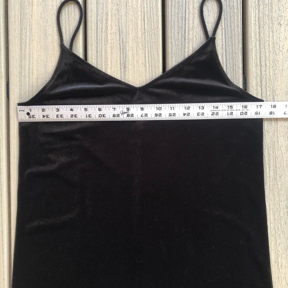 rag & bone Black Velvet Sleeveless Dress Size S Petite - Picture 3 of 9